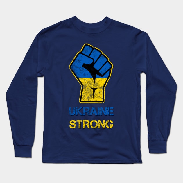 Ukraine Strong Long Sleeve T-Shirt by Scar